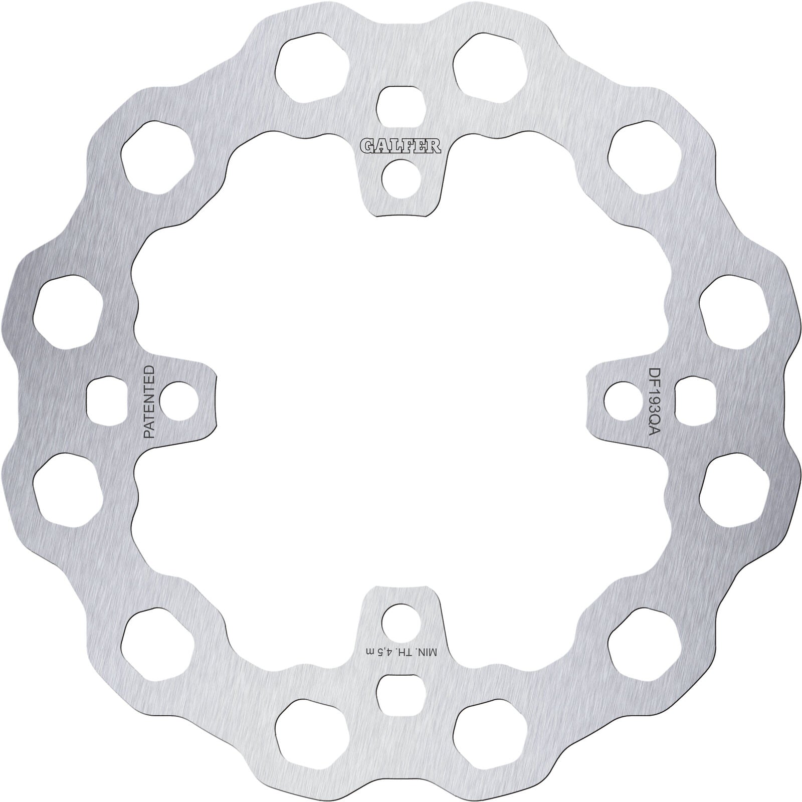 Galfer Fixed Rear Cubiq Brake Rotor DF193QA