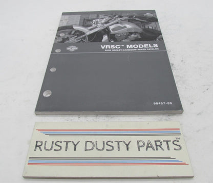 Harley-Davidson Official Factory 2009 VRSC V-Rod Parts Catalog 99457-09