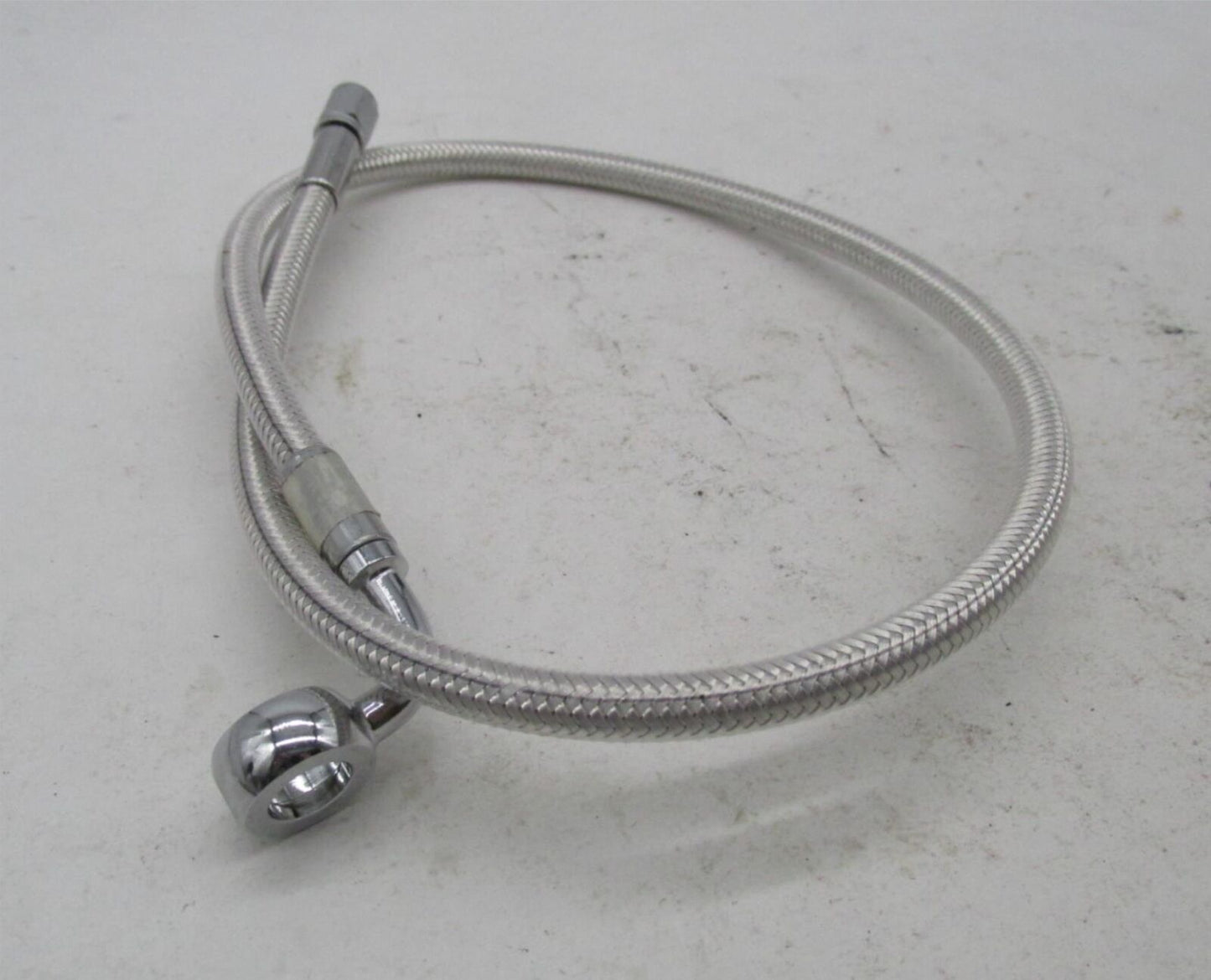 Harley Davidson Genuine 24.75" Diamond Back Stainless Steel Braided Brake Line
