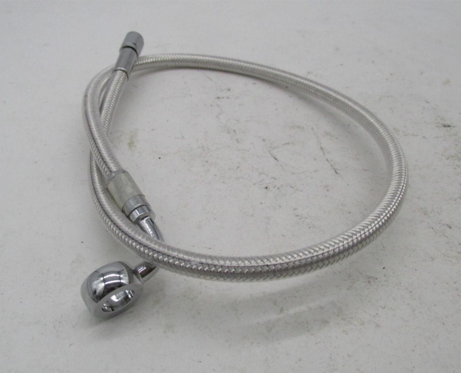 Harley Davidson Genuine 24.75" Diamond Back Stainless Steel Braided Brake Line