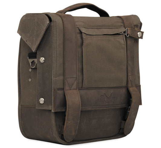 Burly Voyager Saddlebag Dark Oak B15-1000D