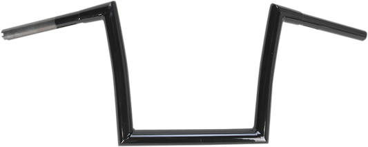 Todd's Cycle 1 1/4" Strip Handlebars 10" Black 0601-2729