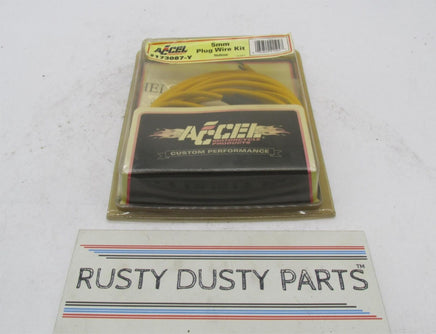 Accel Motorcycle 5MM Yellow Ignition Spark Plug Wire Kit 173087-Y 668004