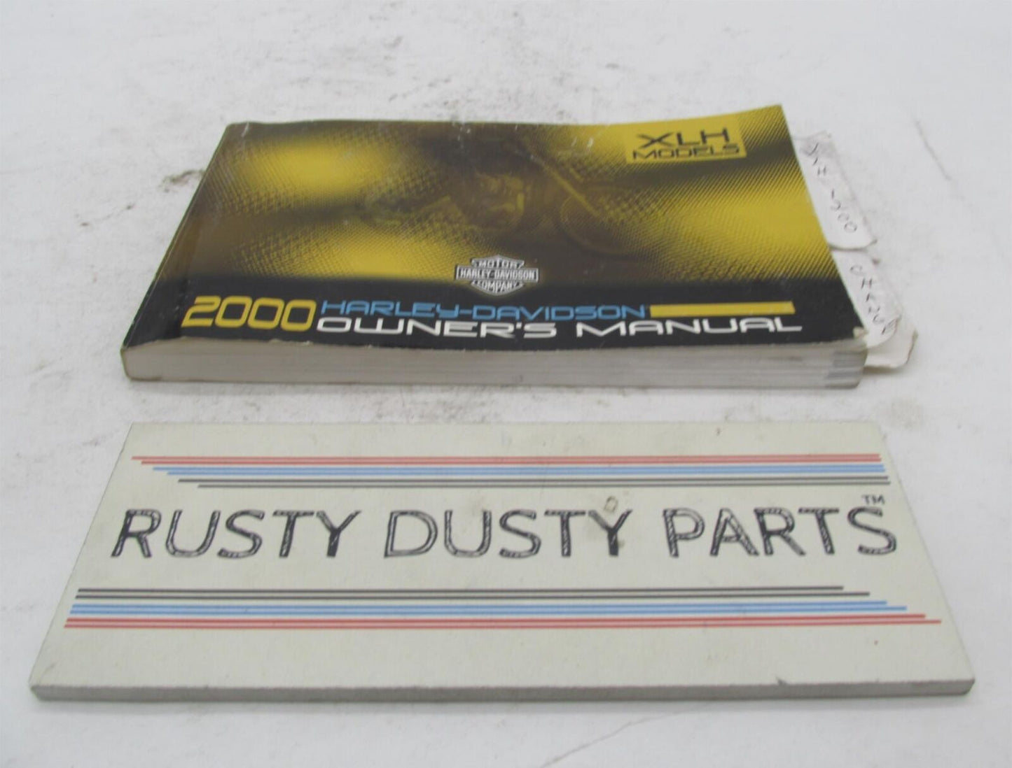 Harley-Davidson Official Factory 2000 XLH Owner's Manual Book 99468-00A