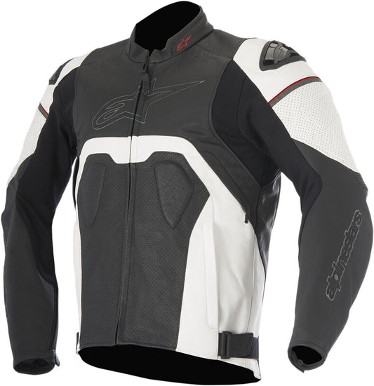 Alpinestars Core Airflow Leather Jacket Black/White 50 3101416-12-50