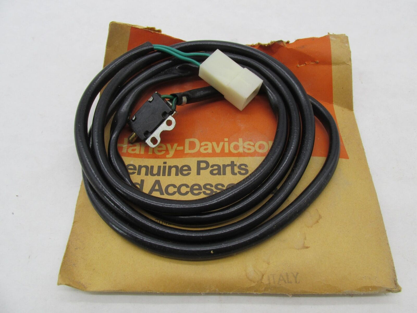 Harley Genuine NOS Aermacchi Front Spotlight Switch Wiring Assembly 70423-75P