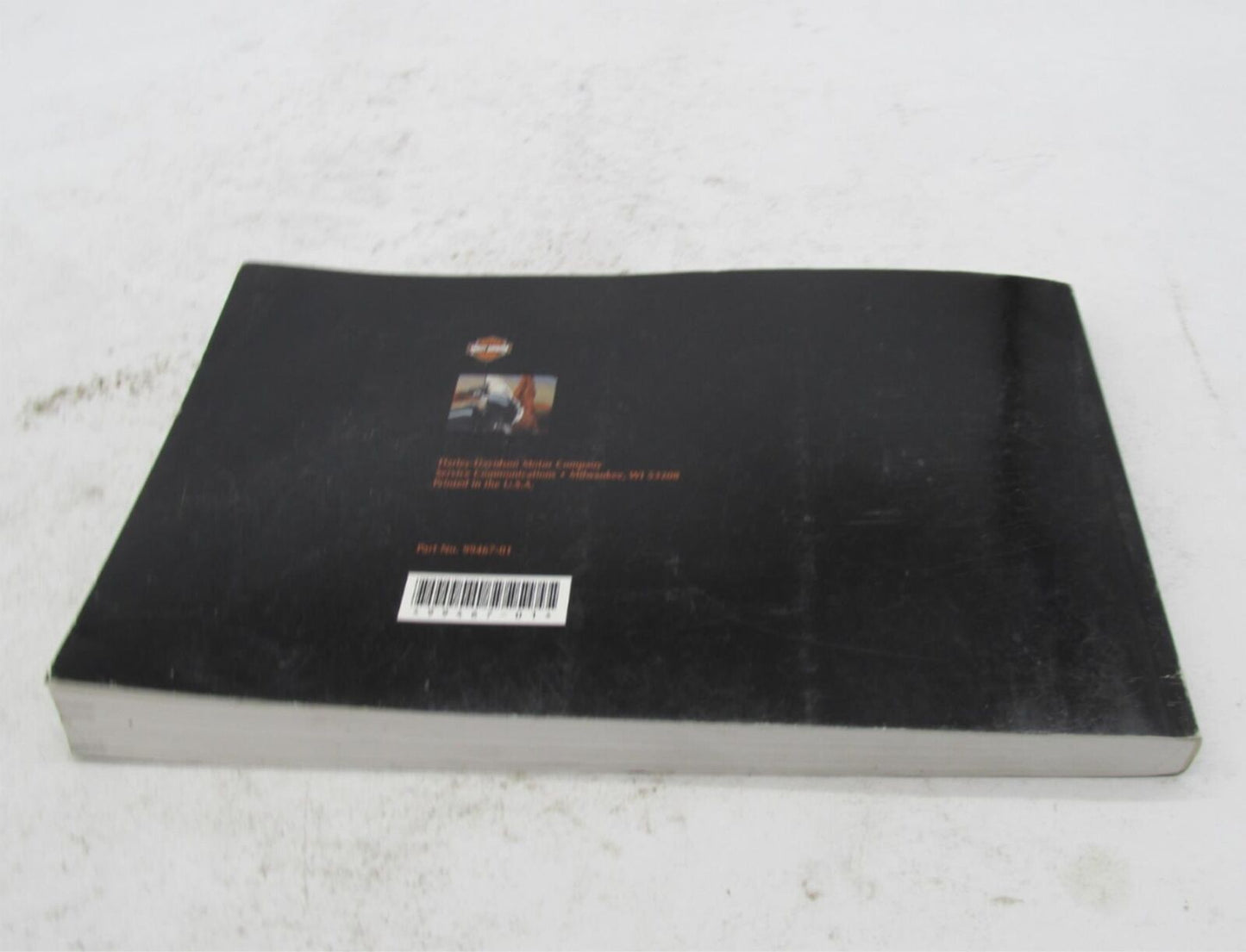 Harley-Davidson Official Factory 2001 Dyna Owner's Manual Book 99467-01
