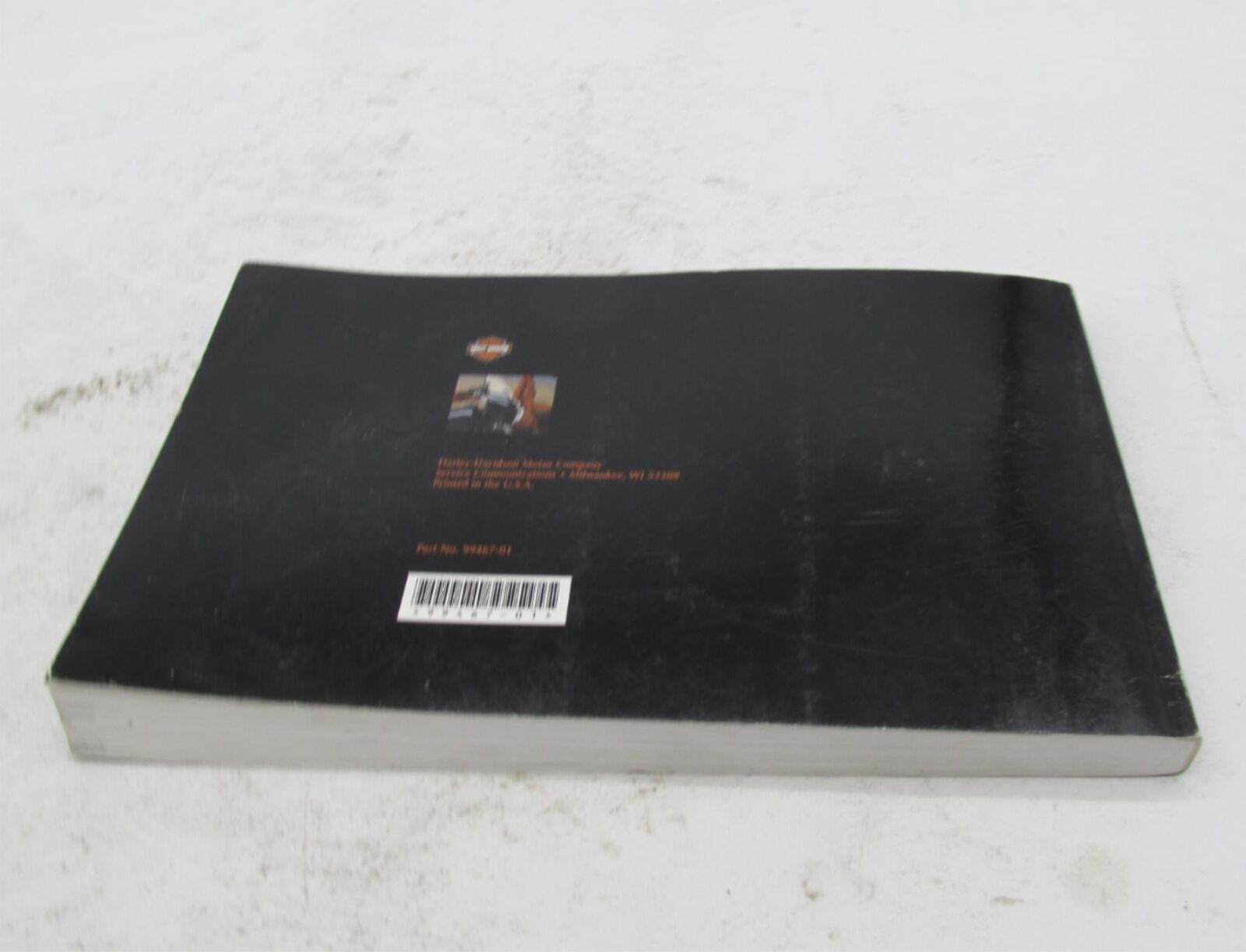 Harley-Davidson Official Factory 2001 Dyna Owner's Manual Book 99467-01