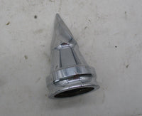 Harley Davidson Chrome Twisted Spike Wheel Axle End Cap Cover