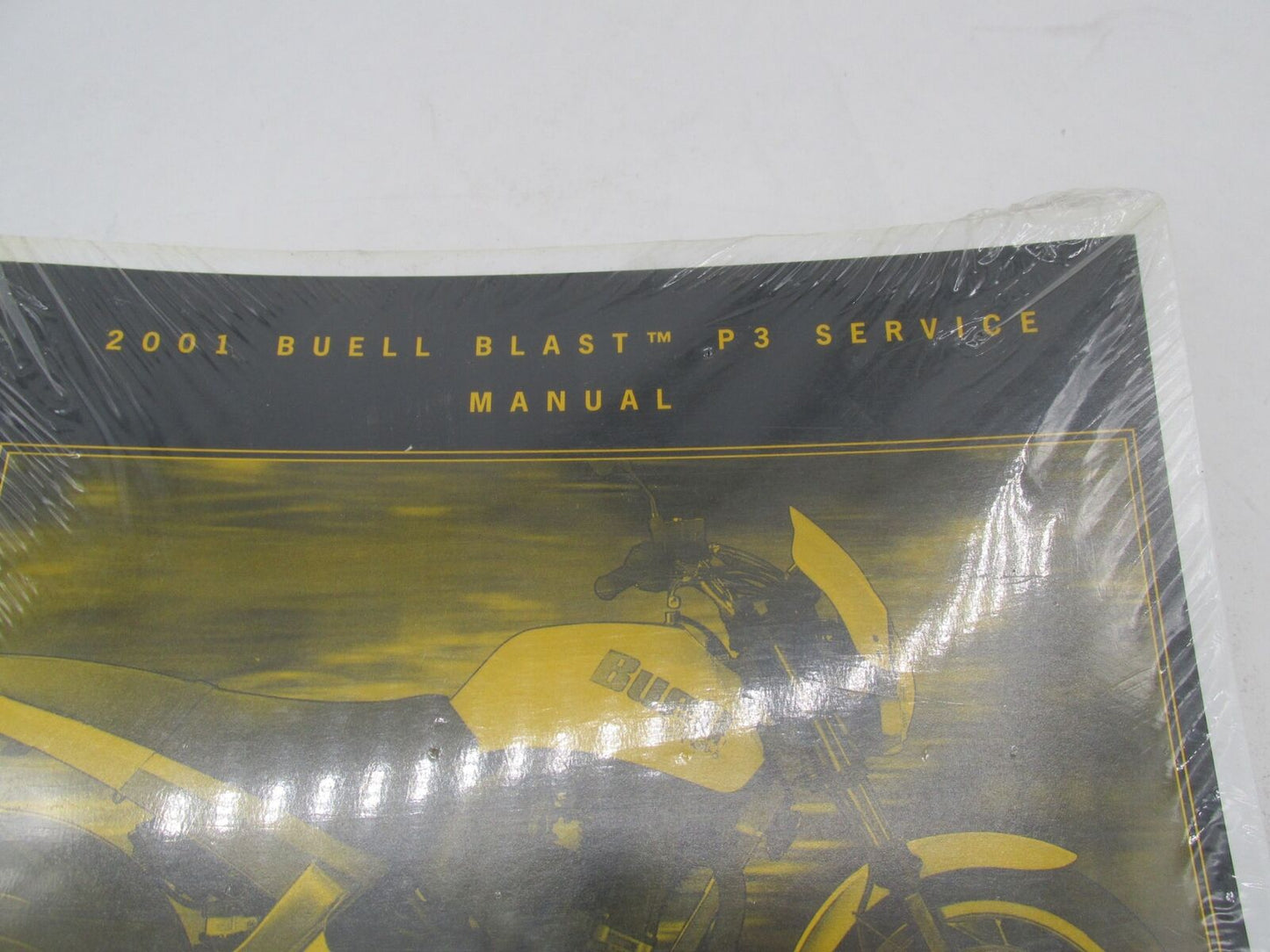 Buell NOS Sealed Official Factory 2001 Blast P3 Service Manual 99492-01Y
