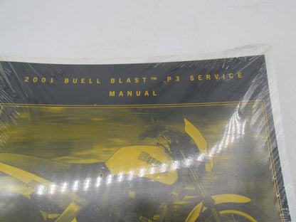 Buell NOS Sealed Official Factory 2001 Blast P3 Service Manual 99492-01Y