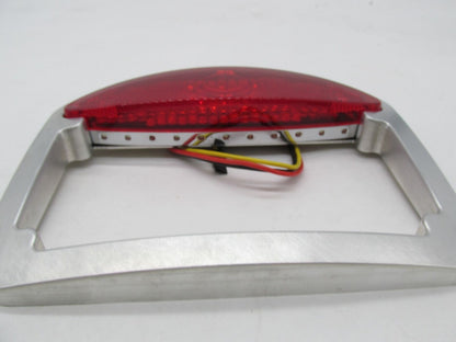 Harley Chopper KustomWerkz Machined Taillight License Plate Bracket w/ LED 76199