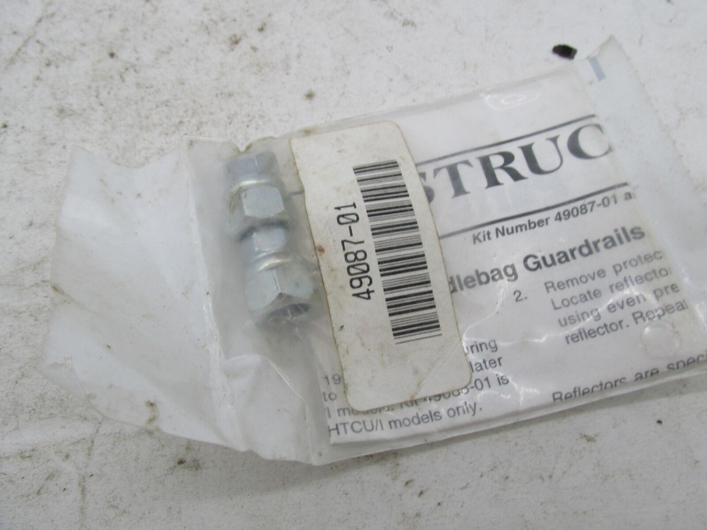 Lot of 2 Harley Davidson Genuine NOS Saddlebag Nuts 49087-01