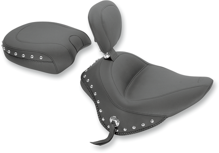 Mustang Wide Solo Front Seat with Removable Backrest 79740