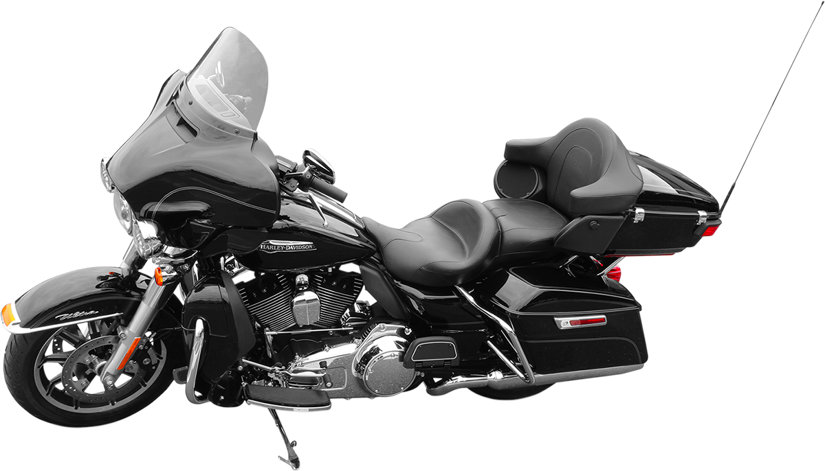 Mustang Summit FL Touring One Piece Seat Plain 76860