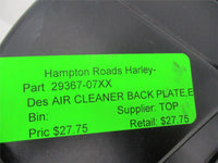 Harley Davidson Genuine  Air Cleaner Backing Plate 29367-07