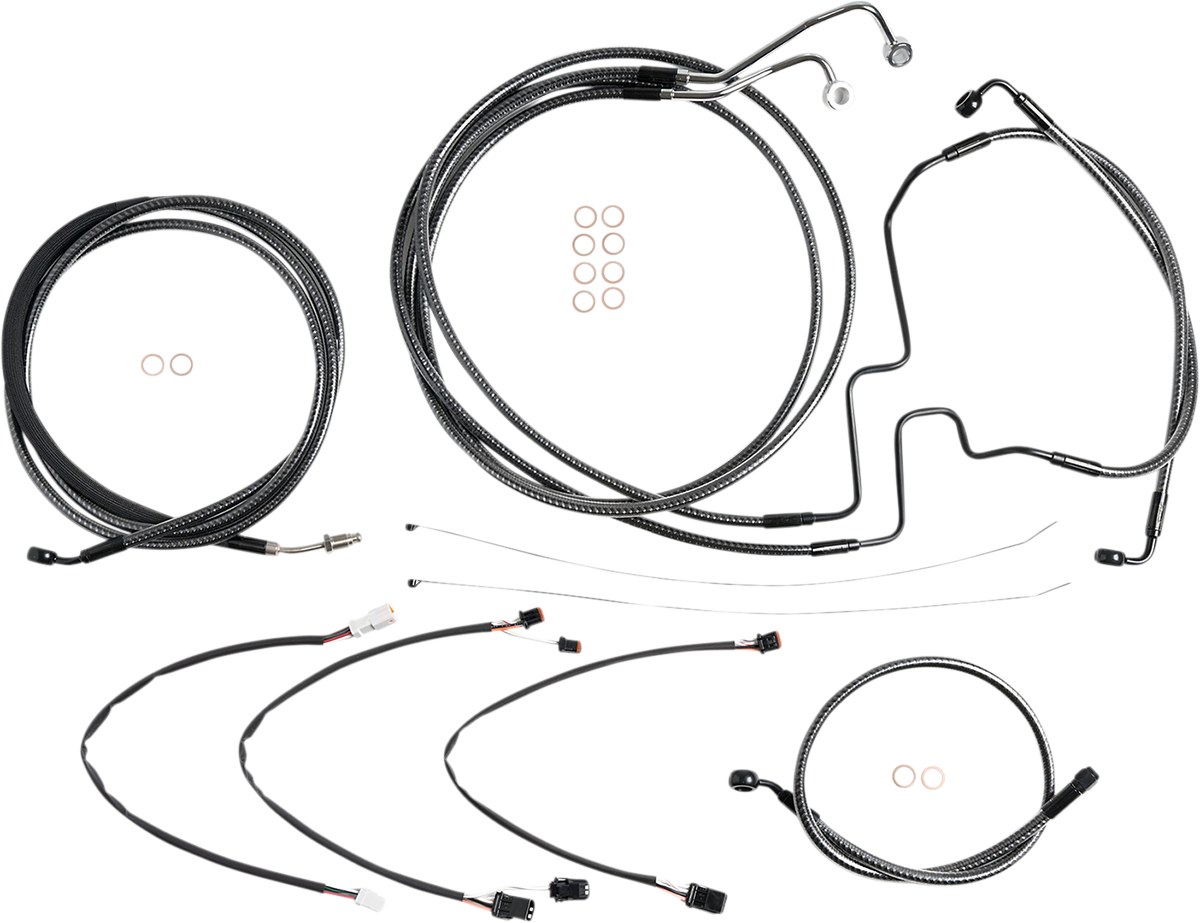 Magnum KARBONFIBR Designer Handlebar Installation Kit 787841