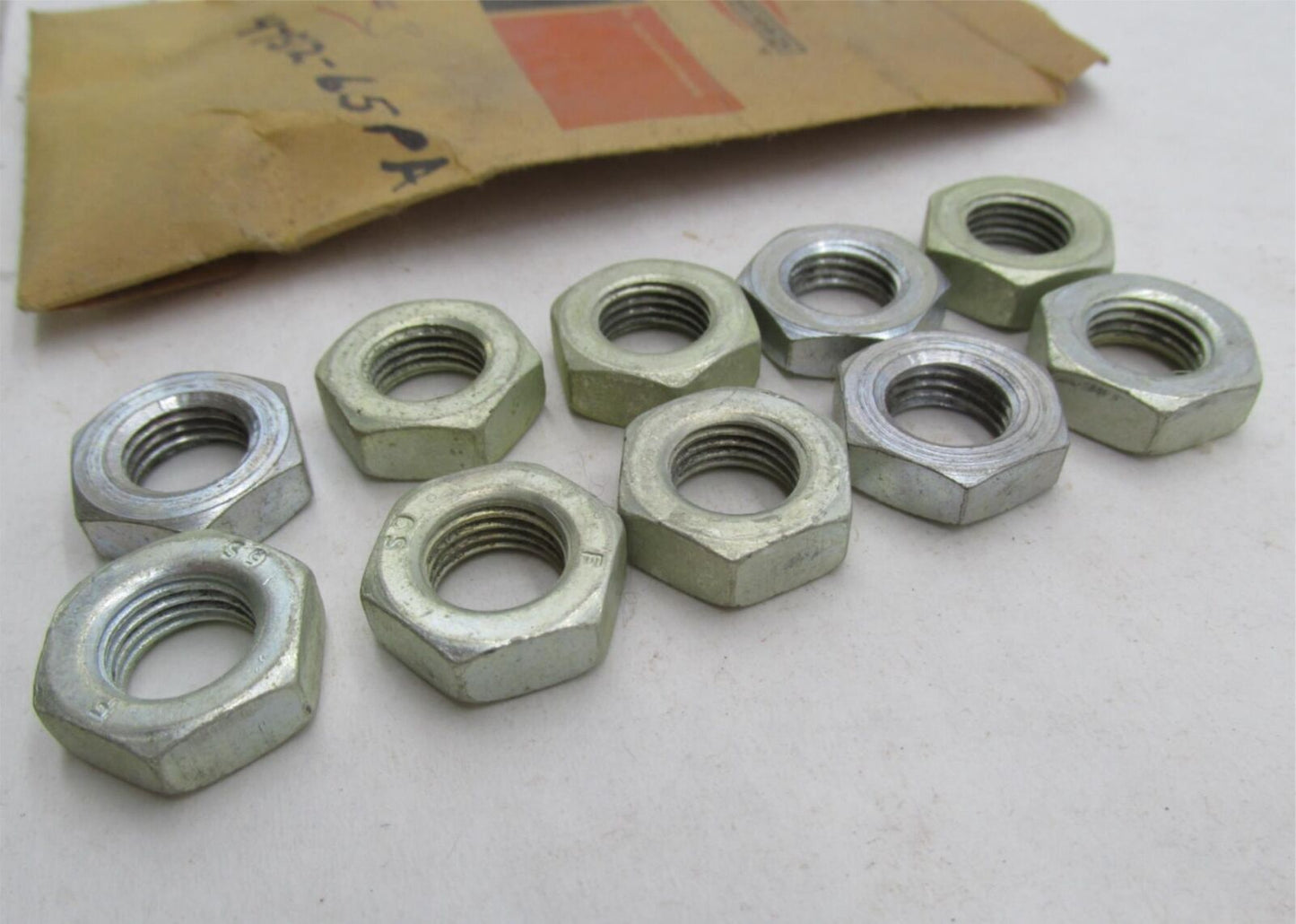 Lot of 10 Harley Davidson Genuine NOS Aermacchi Pivot Nuts 47512-65PA