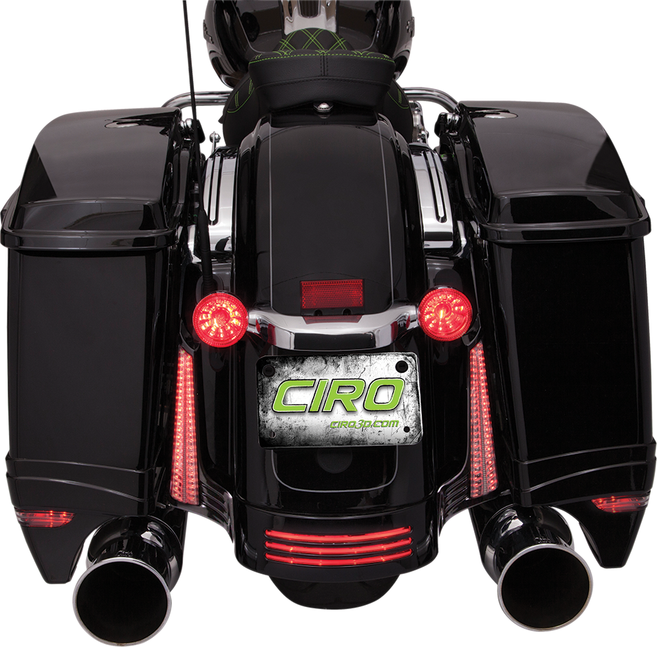 CIRO Saddlebag Filler Panel Black 40023