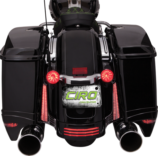 CIRO Saddlebag Filler Panel Black 40023