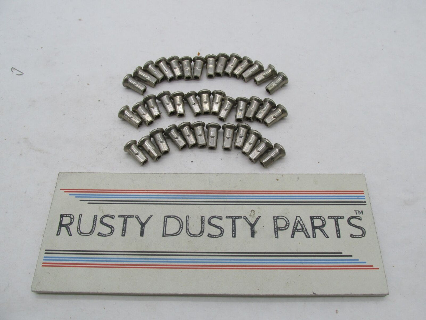 Lot of 39 Harley Davidson Genuine NOS Aermacchi Wheel Rim Spoke Nipples