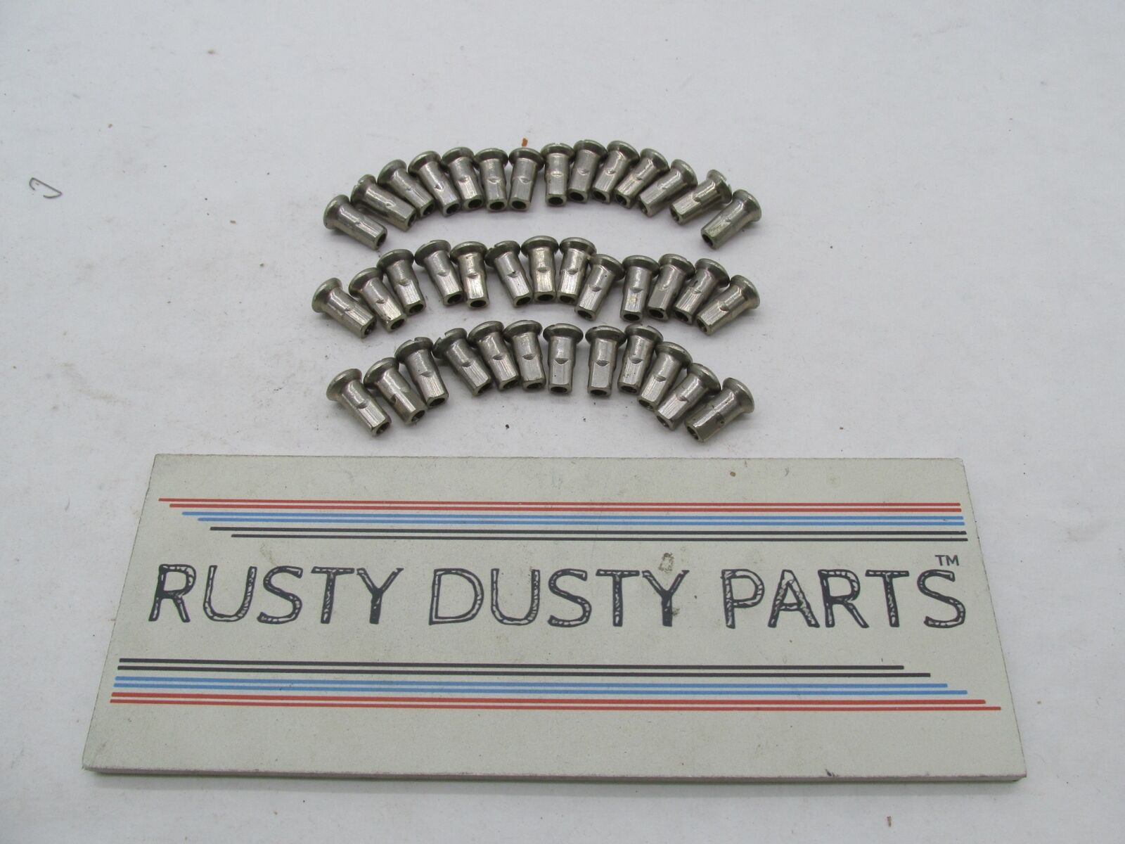 Lot of 39 Harley Davidson Genuine NOS Aermacchi Wheel Rim Spoke Nipples