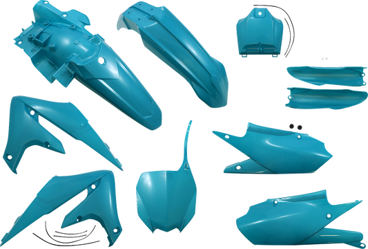 Acerbis Full Body Replacement Plastic Kit Teal/Metallic 2736357441