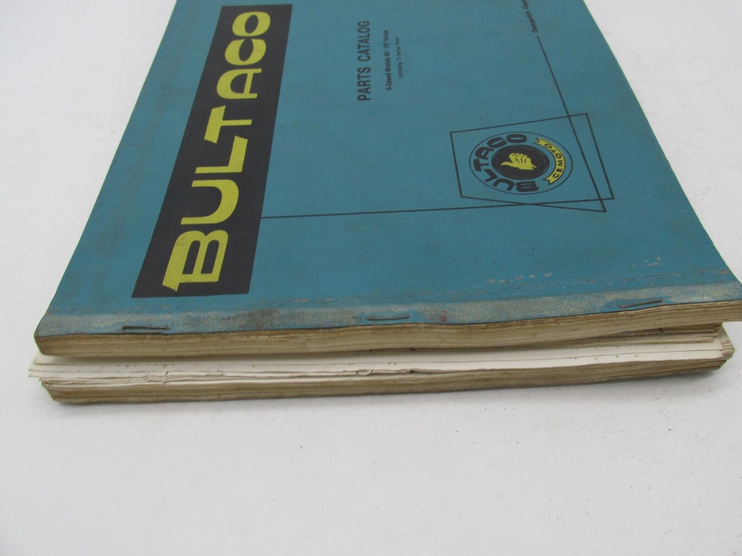 Bultaco Original 5 Speed 80-107 Series Incl. 73 Tiron Parts Catalog List Book