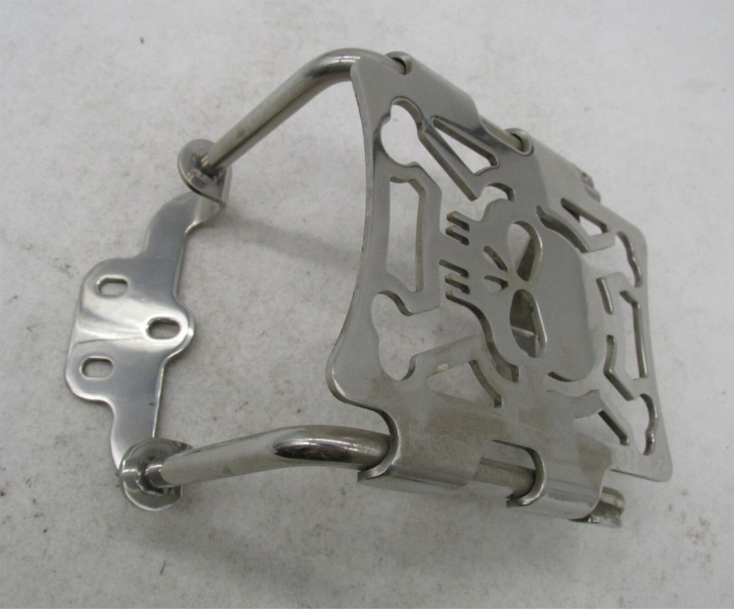 Harley Davidson Mini Chrome Skull Luggage Rack