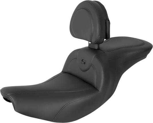 Saddlemen RoadSofa Seat Black W/Black Stitching I14-07-187BR