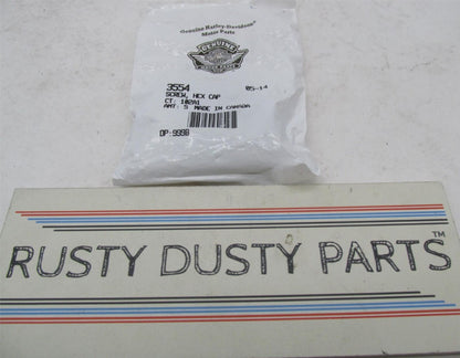 Lot of 4 Harley-Davidson Genuine NOS Hex Head Cap Screws 3554