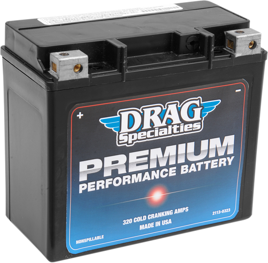 Drag Specialties GYZ High Performance Maintenance Free Battery GYZ20H 2113-0323