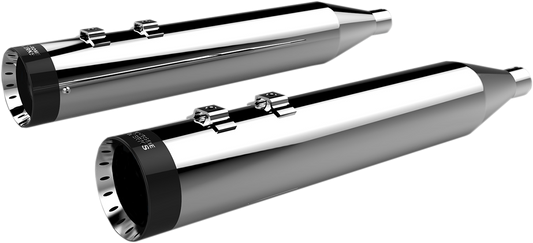 Khrome Werks 4.50" HP-Plus Slip-On Mufflers Chrome 202795