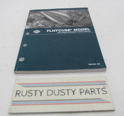 Harley-Davidson Official Factory 2008 FLHTCUSE3 Parts Catalog 99428-08