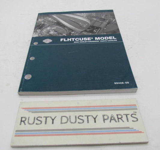 Harley-Davidson Official Factory 2008 FLHTCUSE3 Parts Catalog 99428-08