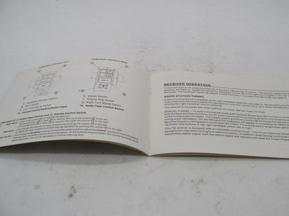 Harley Davidson Genuine Sound System Guide Handbook 99464-86