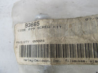 Harley Davidson Genuine NOS Recall Code 079 Screw Kit 93665