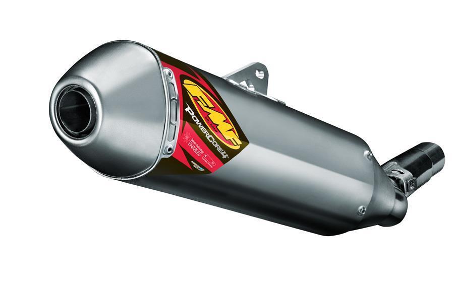 FMF Racing Q4 Hexagonal Slip-on Stainless Steel/Aluminum 45556