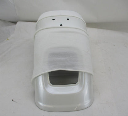 Harley Genuine NOS Softail Deuce White w/ Ghost Flame Rear Fender 59759-03