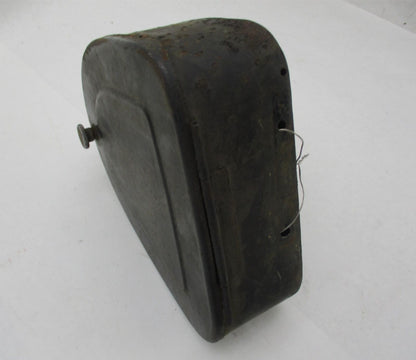 BSA Original Early Single Pre Unit Black Motorcycle Side Tool Box