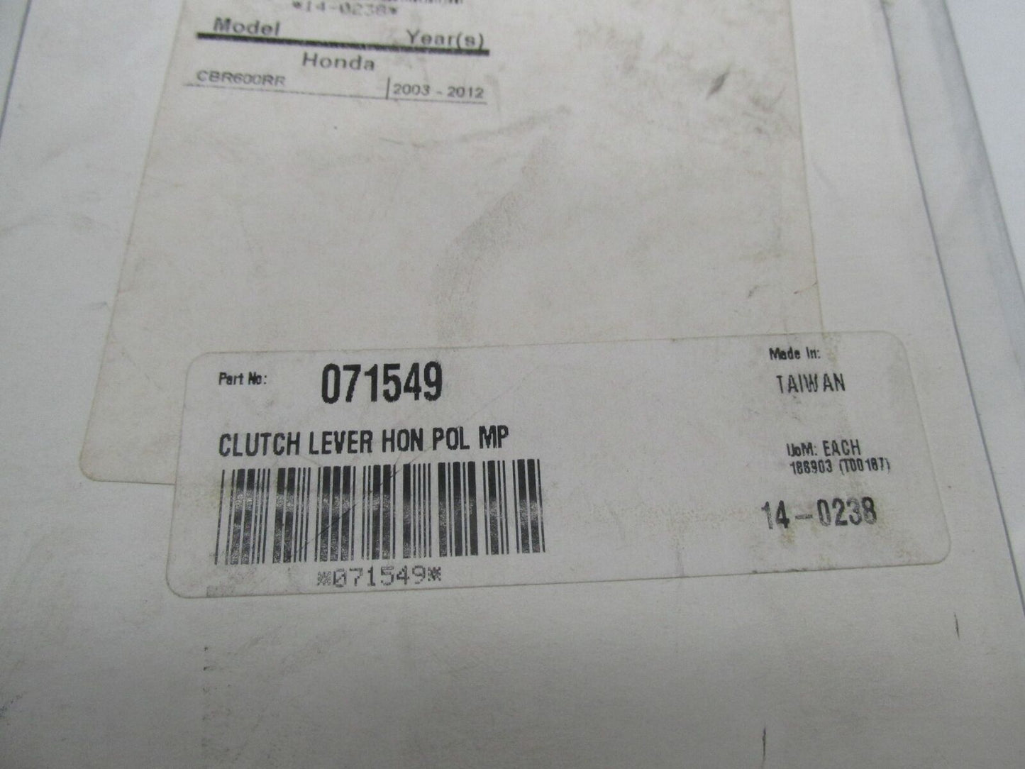 Motion Pro Honda CBR600RR Clutch Hand Control Lever 071549