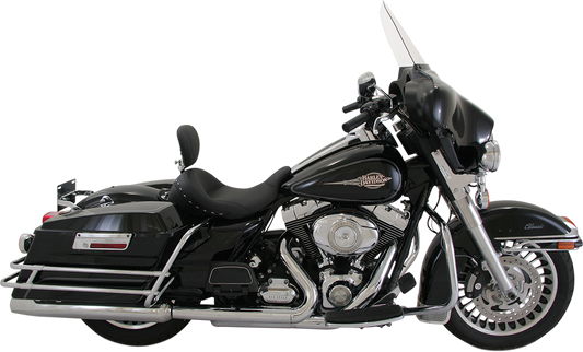 Mustang Lowdown Solo Seats Black Studded 79912