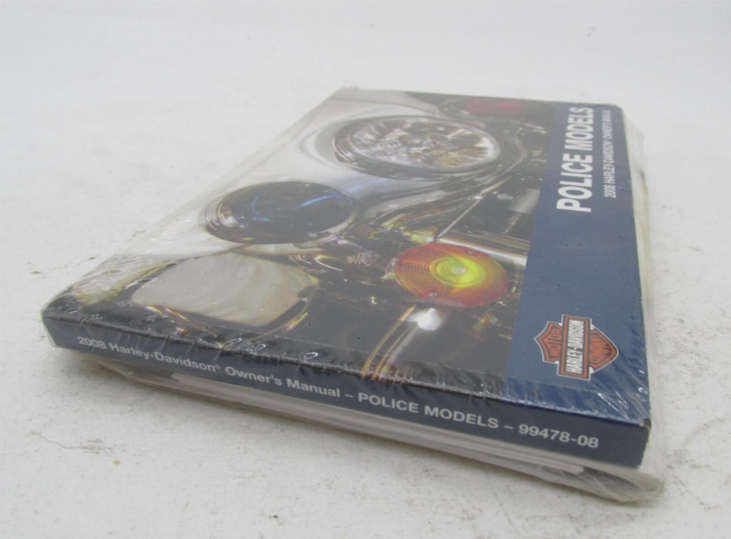 Harley Official Complete Factory 2008 Police Owner's Manual 99478-08 99529-08D