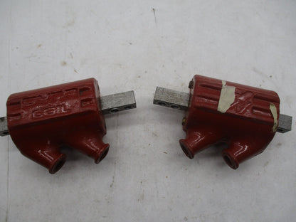 Pair of Harley Davidson 6 Volt Dyna Big Twin Dual Fire Ignition Coils 1.5 ohms