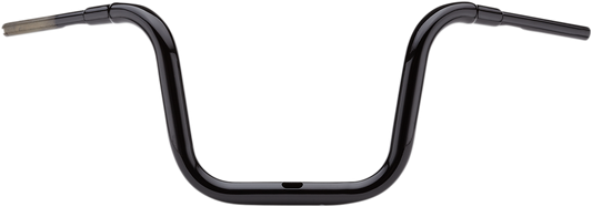 LA Choppers 1 1/2" Traditional Ape Hanger Handlebars 12" Black LA-7314-12B