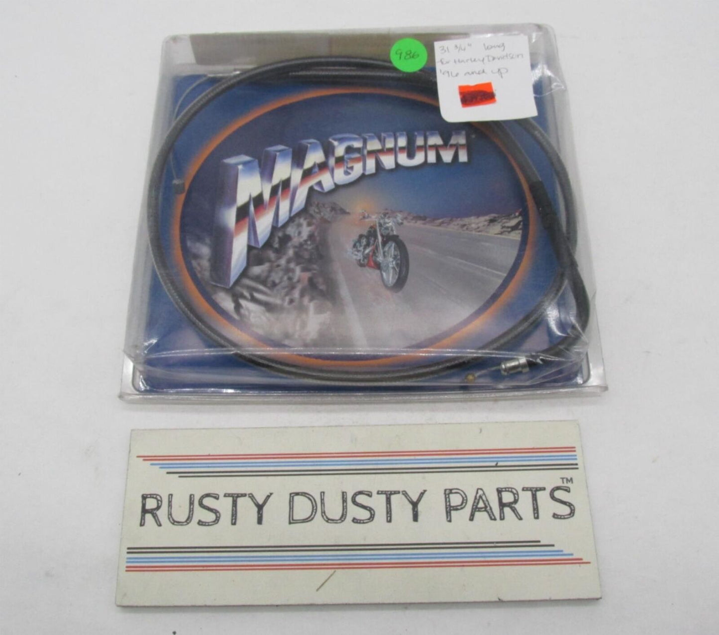 Magnum Harley-Davidson High-Efficiency 31-3/4" Long Throttle Cable