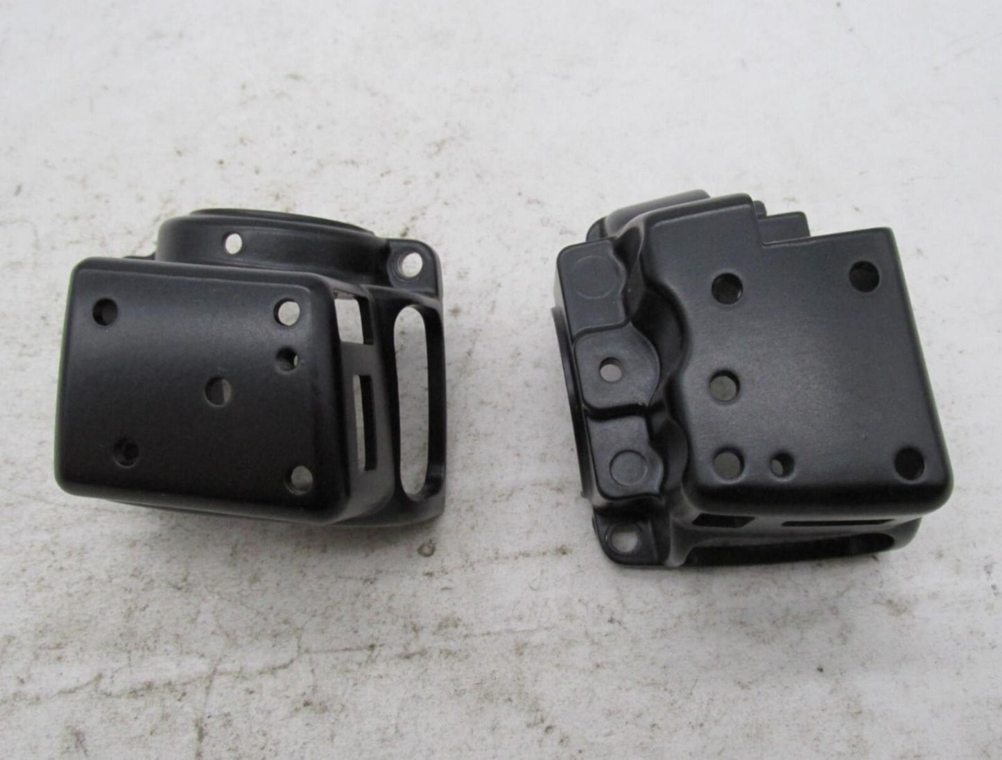 Pair of Harley Davidson Black Stock Touring Lower Handlebar Switch Housings