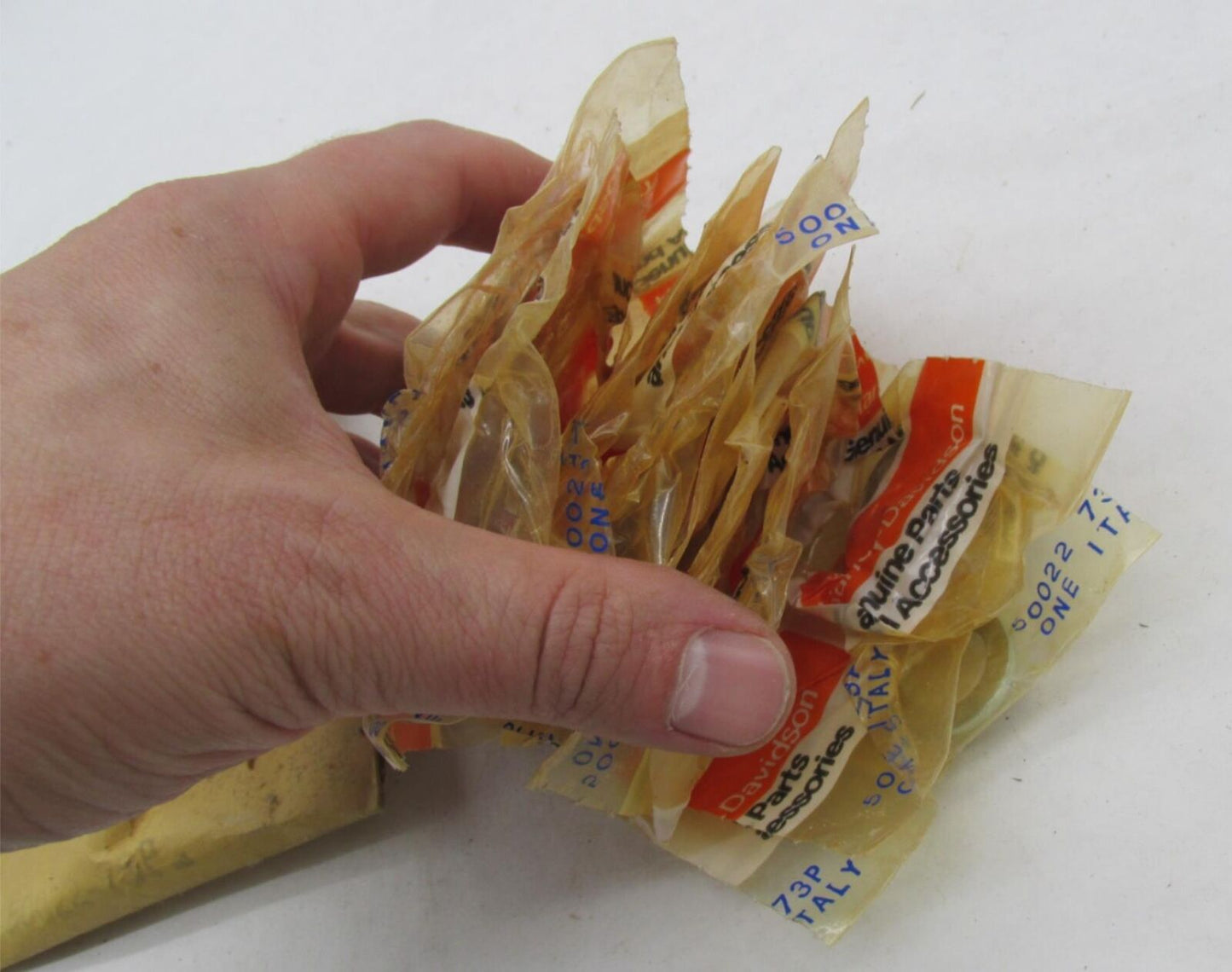 Lot of 9 Harley Davidson NOS Aermacchi Speedo Jiffy Kickstand Washers 50022-73P