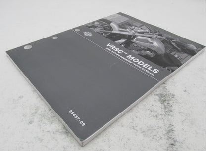 Harley-Davidson Official Factory 2009 VRSC V-Rod Parts Catalog 99457-09