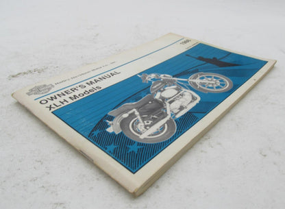 Harley-Davidson Official Factory 1986 XLH Owner's Manual Book 99466-86